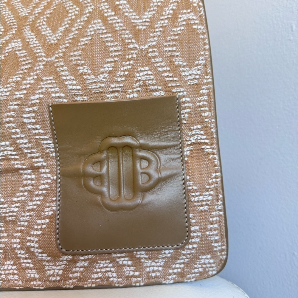 NWT MAJE Patterned Tote in Tobacco - Picture 11 of 15